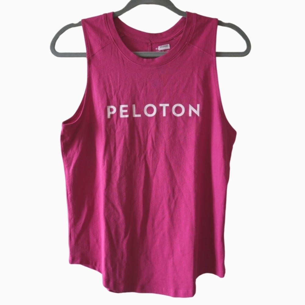 NWT Peloton Hot Pink Tank Top